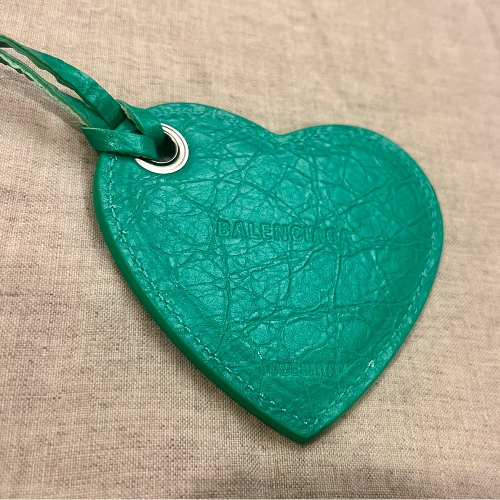 $2790 Balenciaga Arena Neo Cagole Lamb Leather Crossbody Bag, Vivid Green 700940 - Picture 13 of 16
